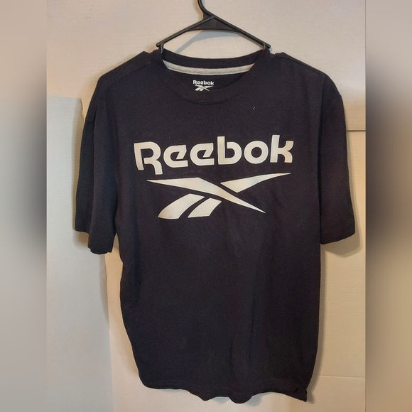 Reebok Black Tee Logo - Picture 1 of 4